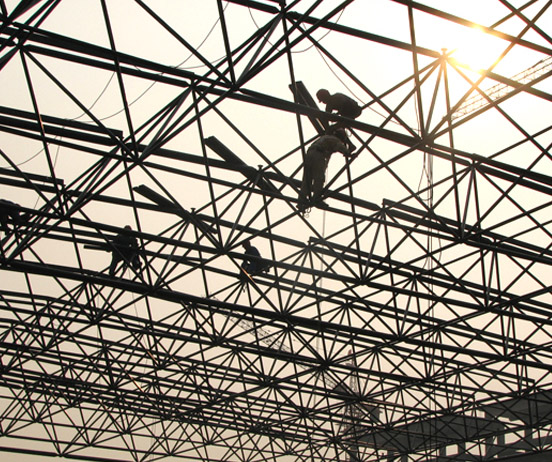 周口厂房网架安装