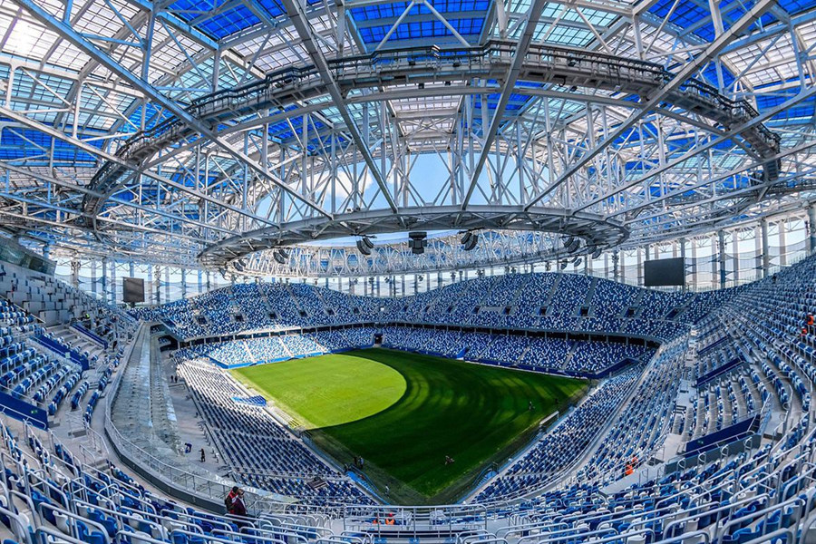 周口篮球场网架案例